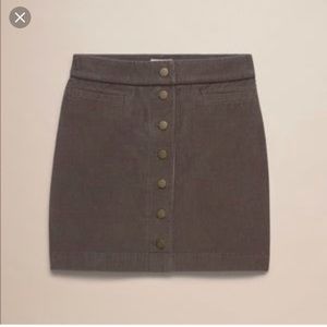 NWT Aritzia Suede Mini Skirt